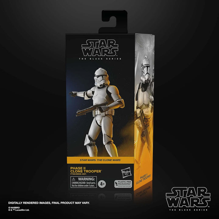Star Wars The Black Series Phase II Clone Trooper, 15 cm grosse Action-Figur zu Star Wars: The Clone