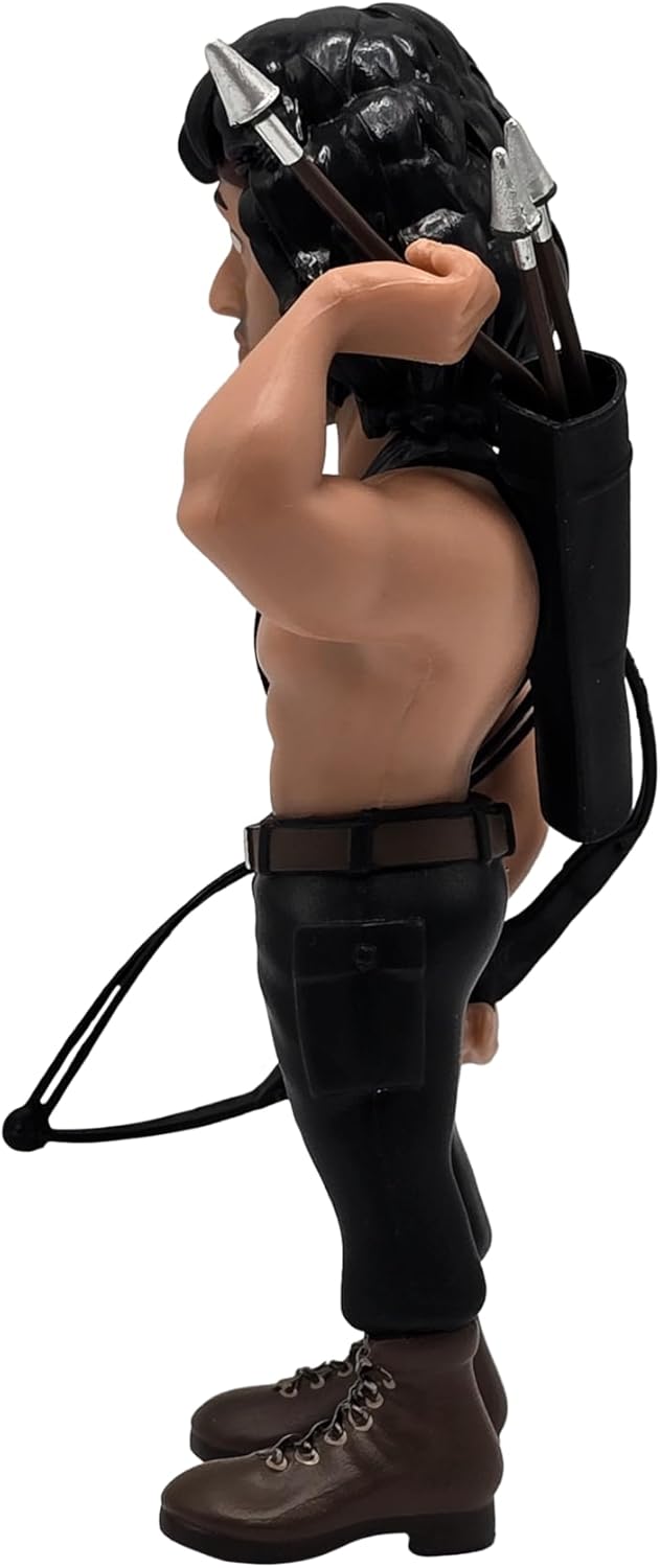 MINIX Rambo Figur mit Bogen - Rambo - Sammlerstücke 12 cm für Ausstellung, Geschenkidee für Kinder u