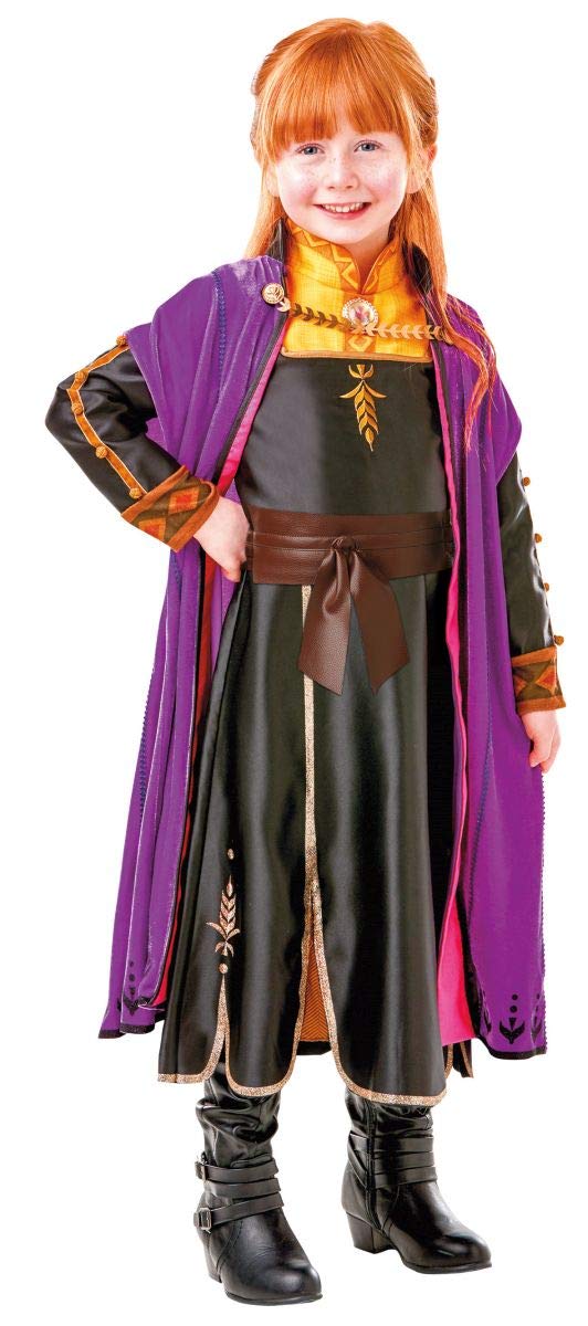 Rubie's 300467-M Frozen 2 Premium Anna Travel, M, mehrfarbig M Bunt, M Bunt