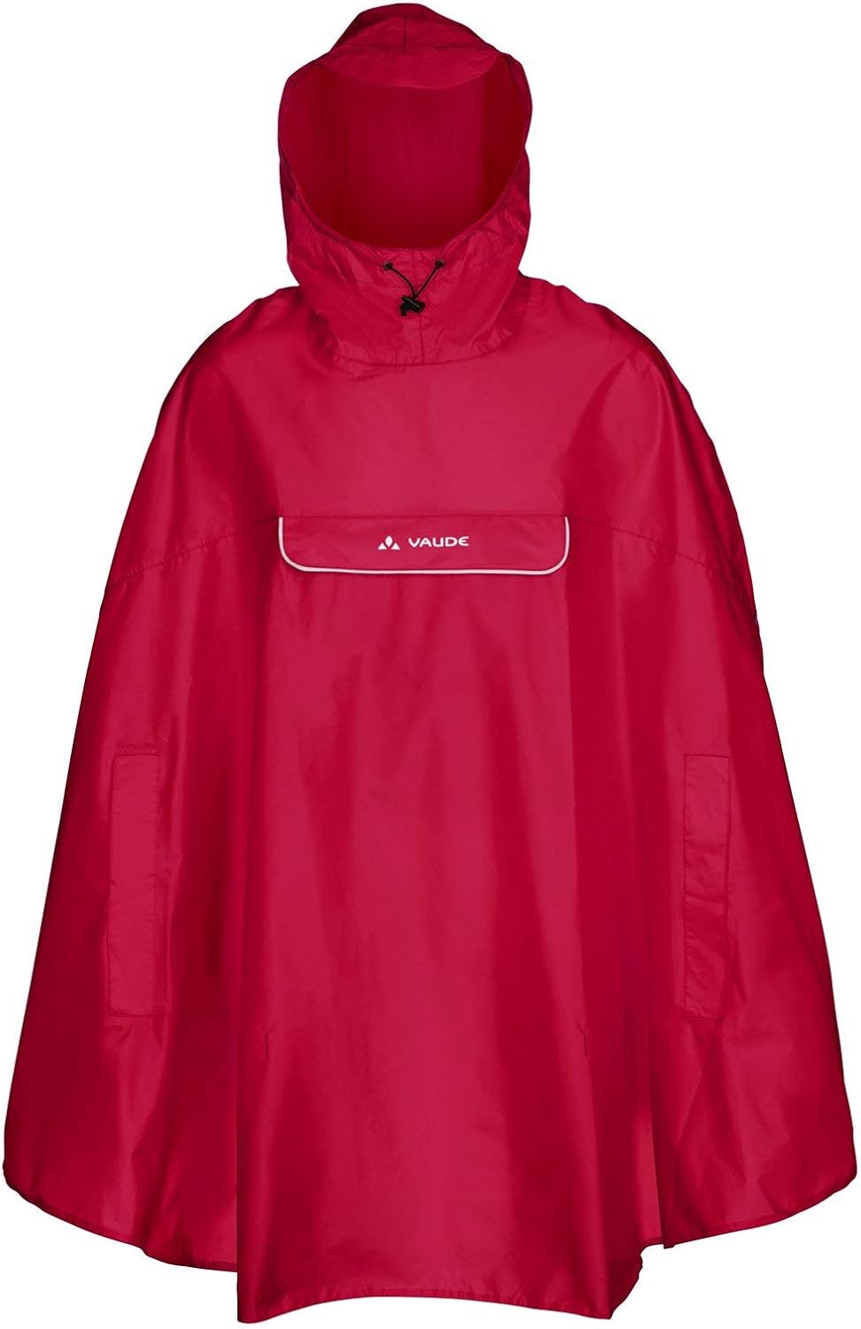 VAUDE Regenponcho Valdipino Poncho - Damen und Herren wasserdicht - Outdoorponcho Regenschutz mit in