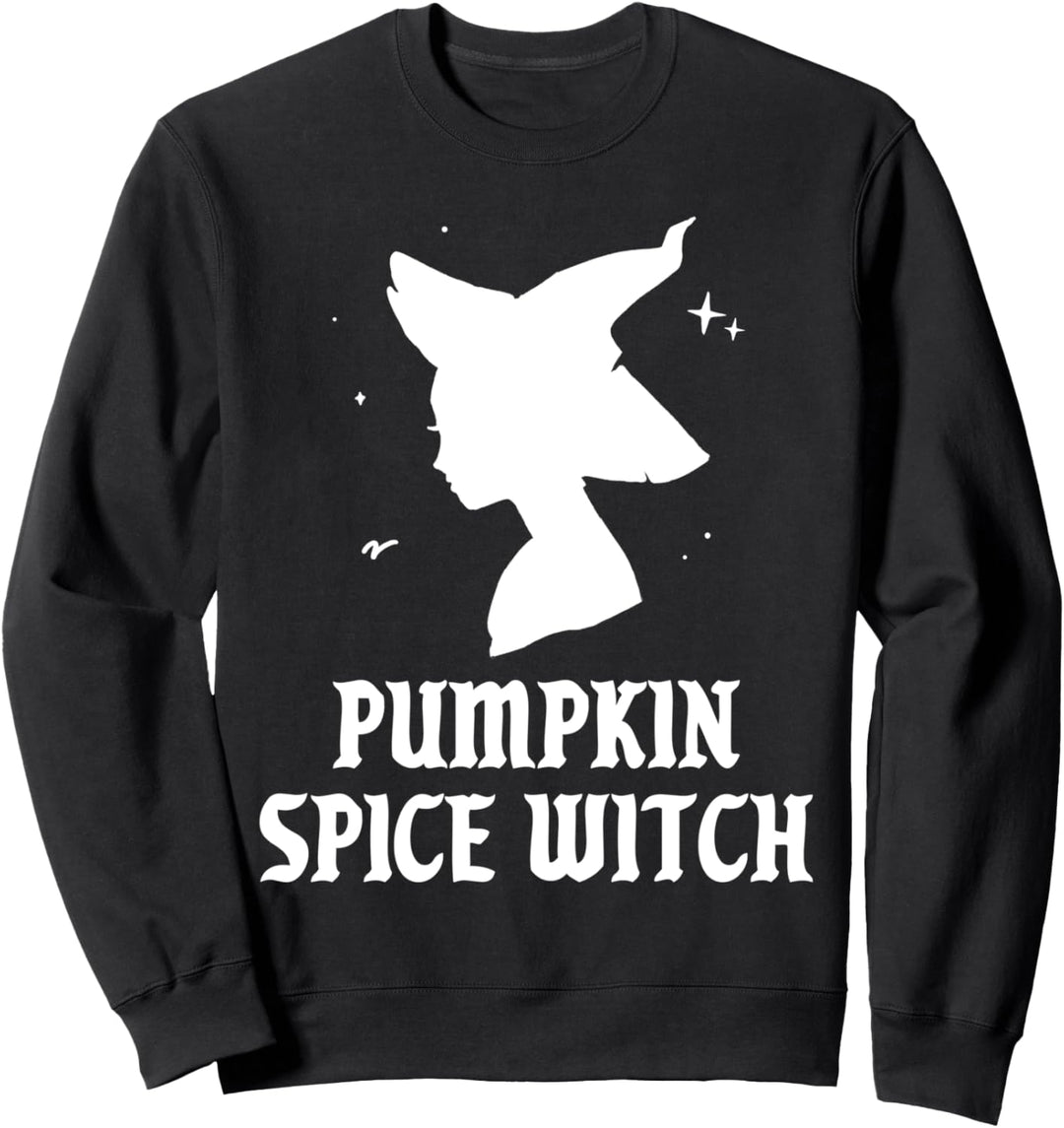 Kürbis-Gewürz-Hexe Funny Spooky Vibes Gotik Halloween Kostüm Sweatshirt