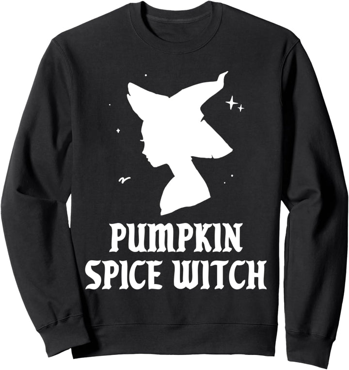Kürbis-Gewürz-Hexe Funny Spooky Vibes Gotik Halloween Kostüm Sweatshirt