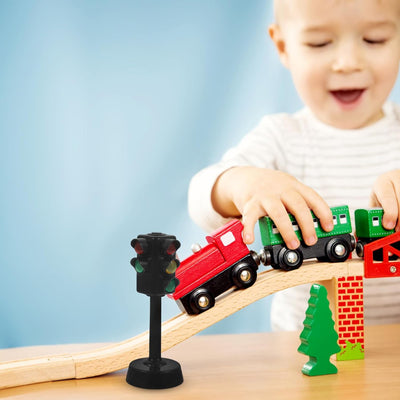 TOYANDONA 2Pcs Ampel Spielzeug Lustige Frühe Pädagogische Spielzeug Ampeln Modell Spielzeug Verkehrs