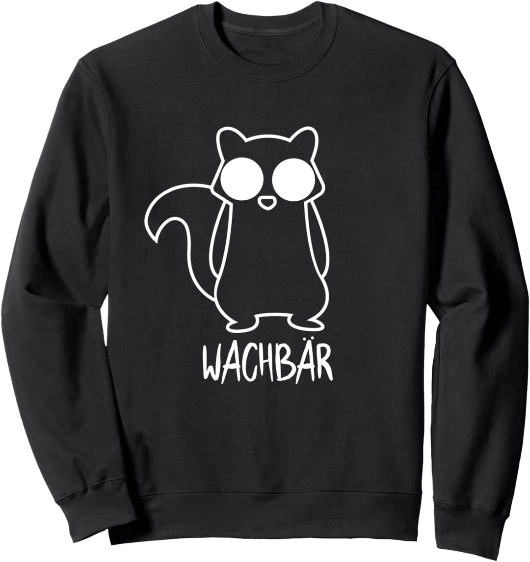 Wachbär Techno Raver Breakcore Cybergrind Sweatshirt