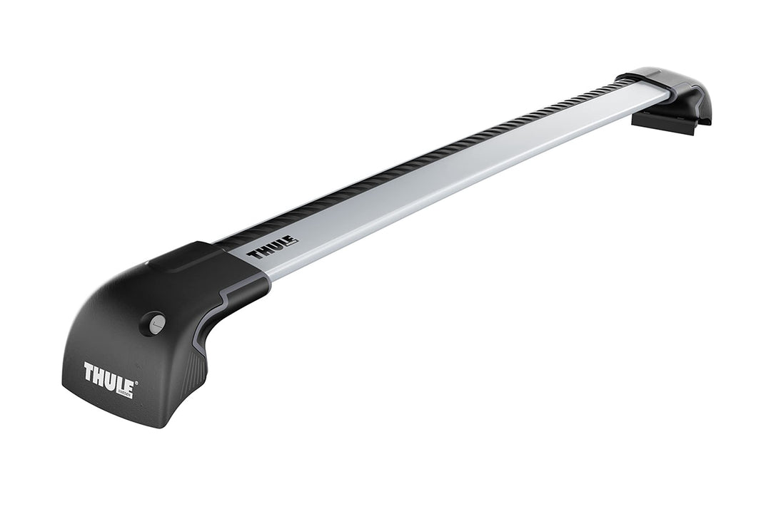 Thule 959400 WingBar Edge Dachträger, für Fahrzeuge, mit Fixpunkten und integrierter Dachreling Alum