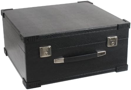 Alpenklang 72-Bass Akkordeon Koffer (Tragekoffer für 72-Bass Akkordeons, Holzkern, Kunstlederbezug),