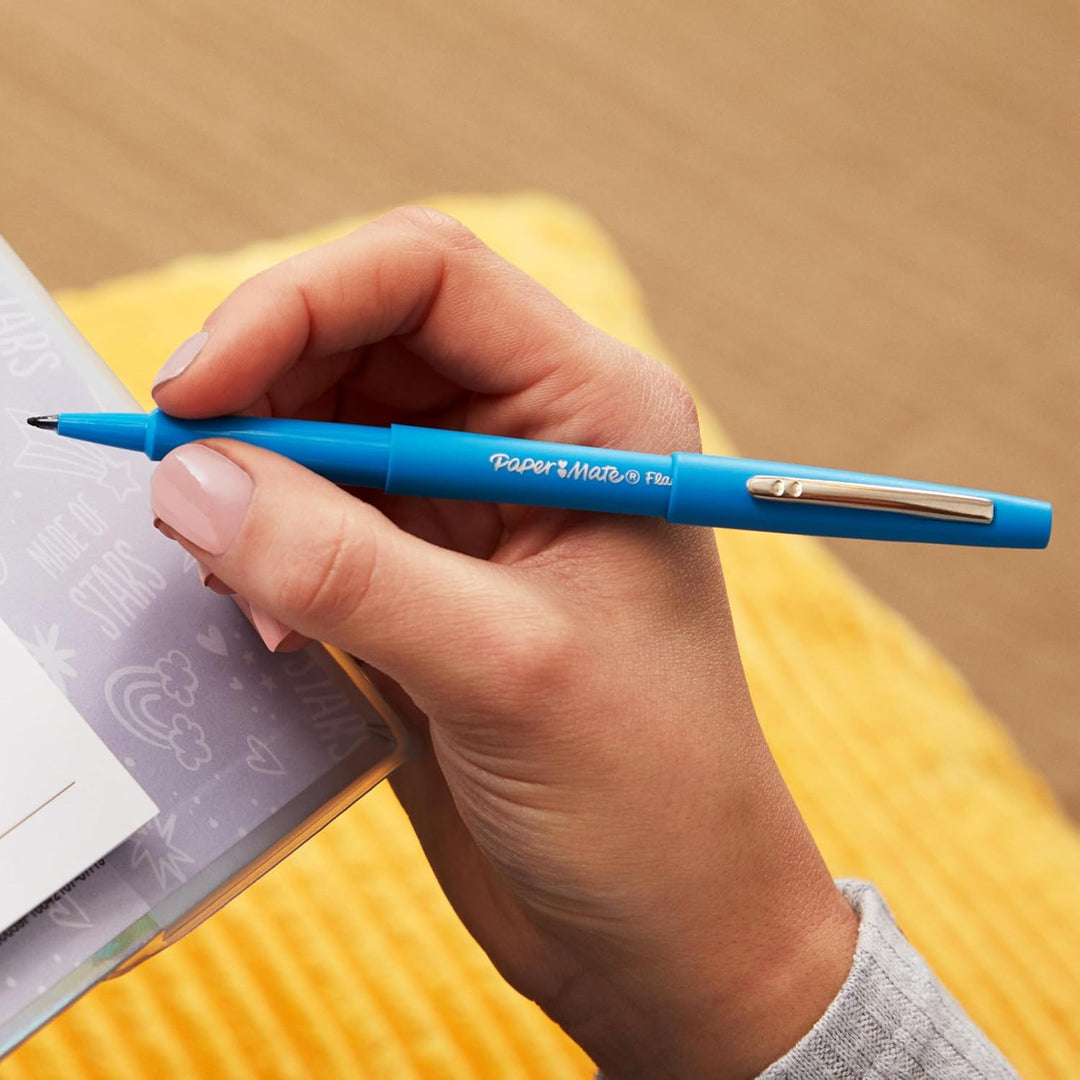 Paper Mate Flair Filzstifte, mittlere Spitze (0,7 mm), limitierte Edition Candy Pop, Box mit 36 Stüc