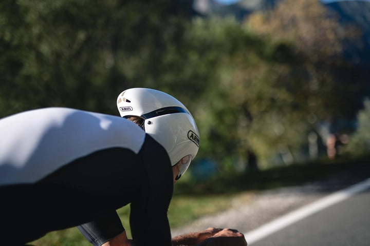 ABUS Zeitfahrhelm GameChanger TT - Aerodynamischer Fahrradhelm mit optimalen Ventilationseigenschaft