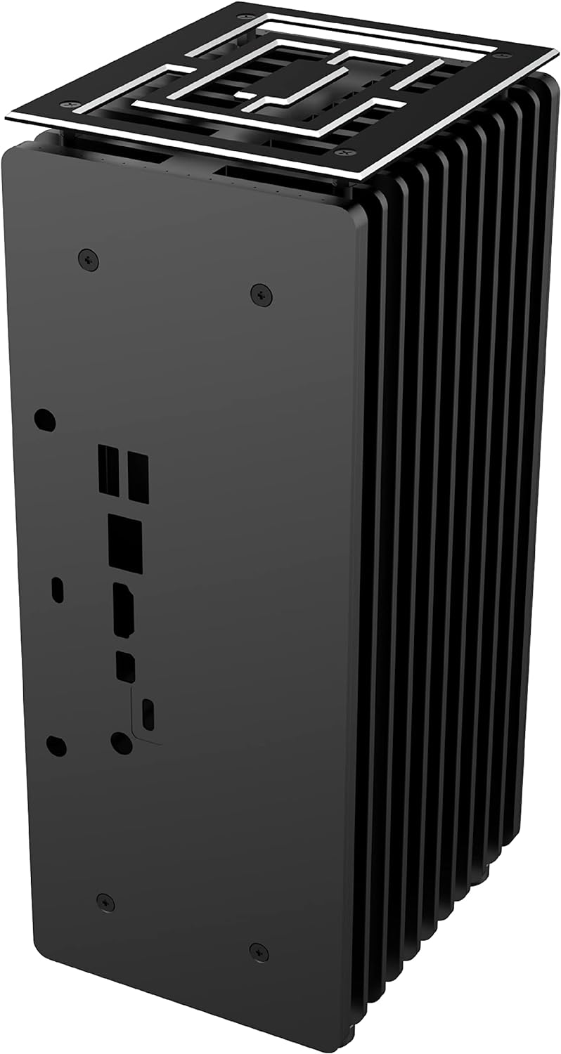Akasa Turing ABX, Lüfterloses Gehäuse, Design für Gigabyte 4000U Serie BRIX Mini-PC bis zu AMD Ryzen