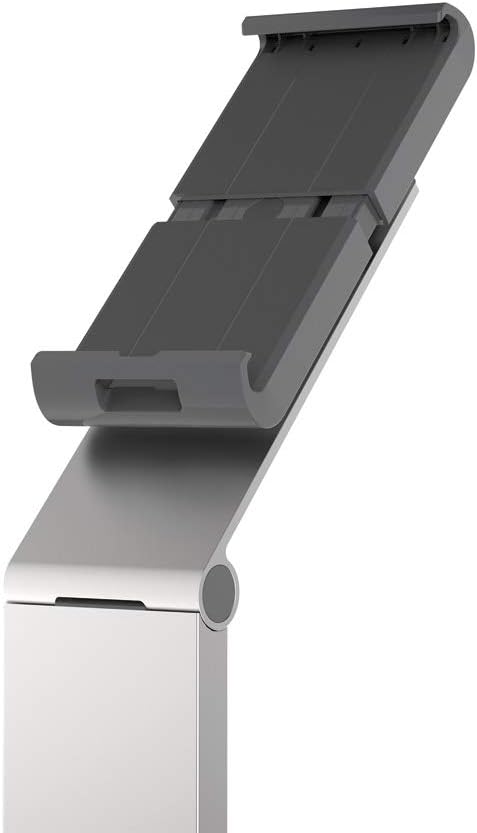Durable Tablet Bodenständer (für Tablets 7-13 Zoll, 360° drehbar mit Diebstahlsicherung) silber/anth