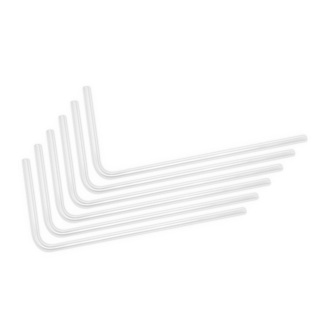 EK Water Blocks EK-Loop Hartrohr, 16/12 mm, Acryl, gebogen 90 Grad - 80 cm, 6 Stück