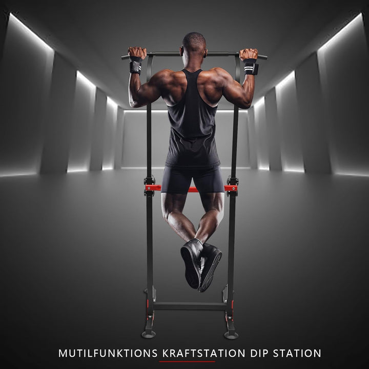 Kraftturm, Klimmzugstange Stehende Kraftstation Trainingsstange Fitness Training Multifunktionale Kr