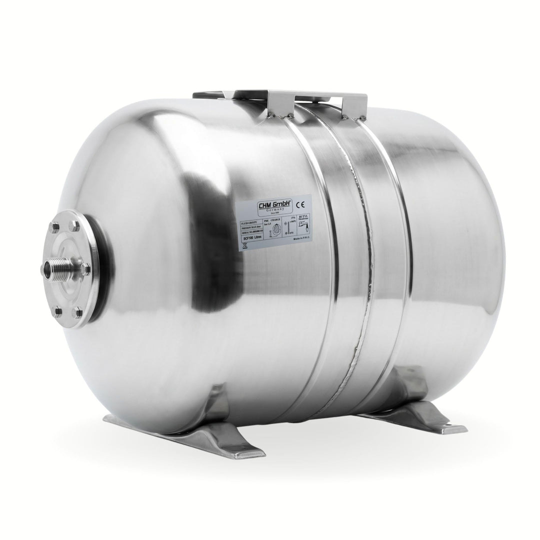 Membrankessel 100 L Druckkessel Edelstahl max. 6 Bar, Drucktank Hauswasserwerk CHM GmbH® Ausdehnungs