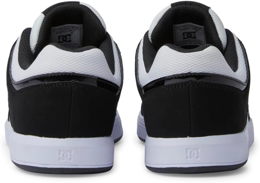 DC Shoes Herren Shoes Cure Sneaker 46 EU Wt Blk Cbn, 46 EU Wt Blk Cbn