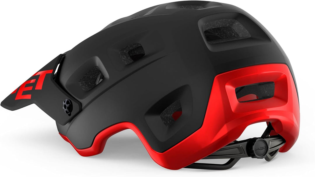 MET Fahrradhelm Terranova 2020 rot schwarz / rot M, schwarz / rot M