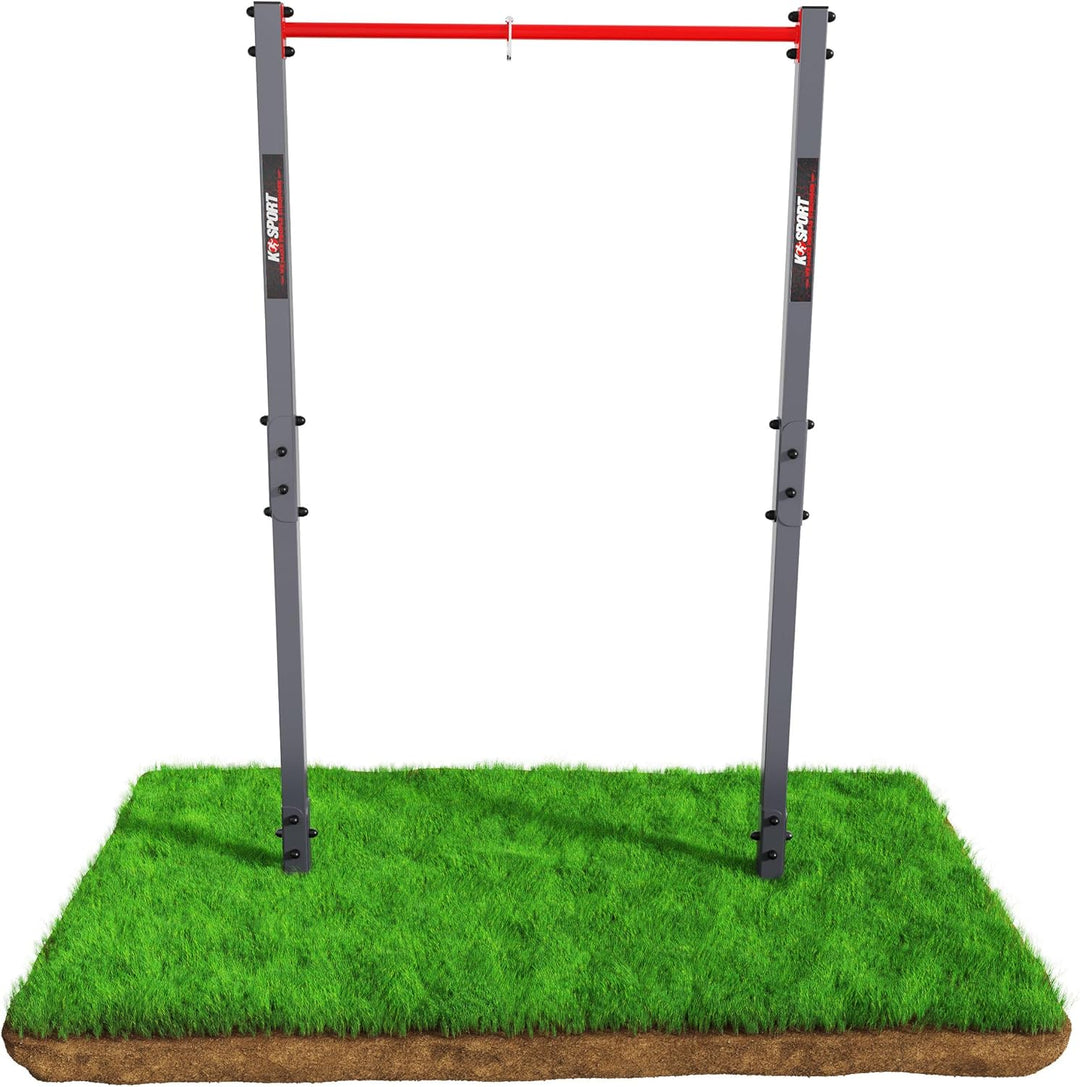 K-Sport: Stationäre Outdoor-Klimmzugstange bis 150kg belastbar I Wetterfeste Kraftstation mit Pull-U