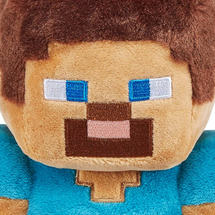 Mattel Steve Minecraft - Plüschfigur 21 cm, kuschelig & ideal zum Sammeln, Geschenk für Minecraft-Fa