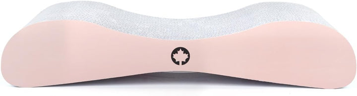 CanadianCat Company | Kratzbrett für Katzen - Satellite 2.0 - rosa - Love Kratzpappe, Kratzwelle, Kr