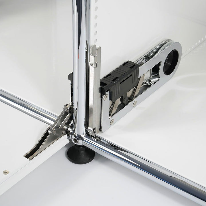 Klapptür 350x350 9010 Reinweiss mit Montageset kompatibel mit USM | Passend für USM Haller · Stahl p