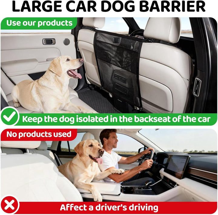 Hundegitter Auto,Hundenetz Auto,Rücksitzsperre,Autos Hundenetz Sicherheitsnetz,Autos Haustier Absper
