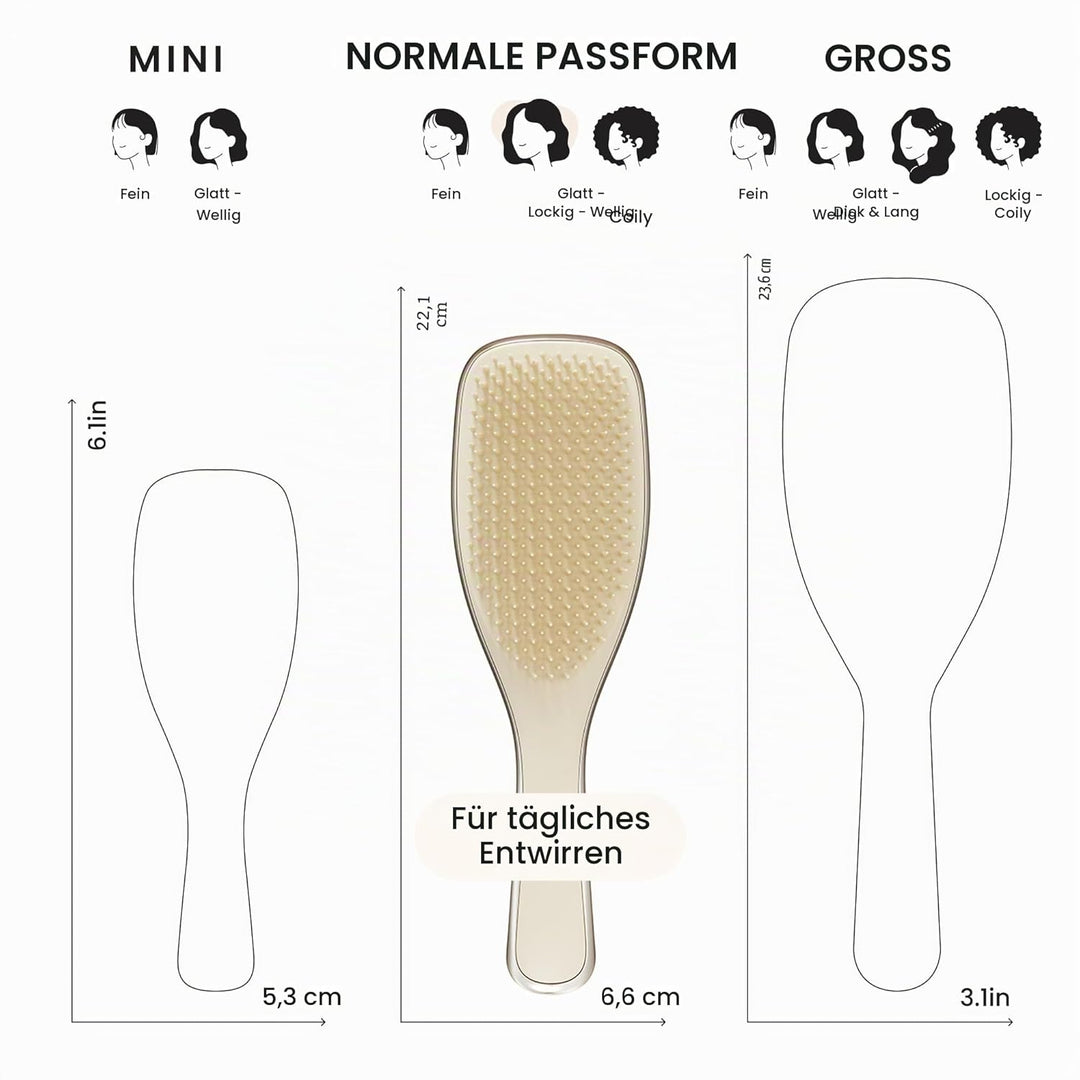 Tangle Teezer Ultimate Detangler Haarbürste – Nasses & Trockenes Haar – Entwirrungsbürste für Alle H