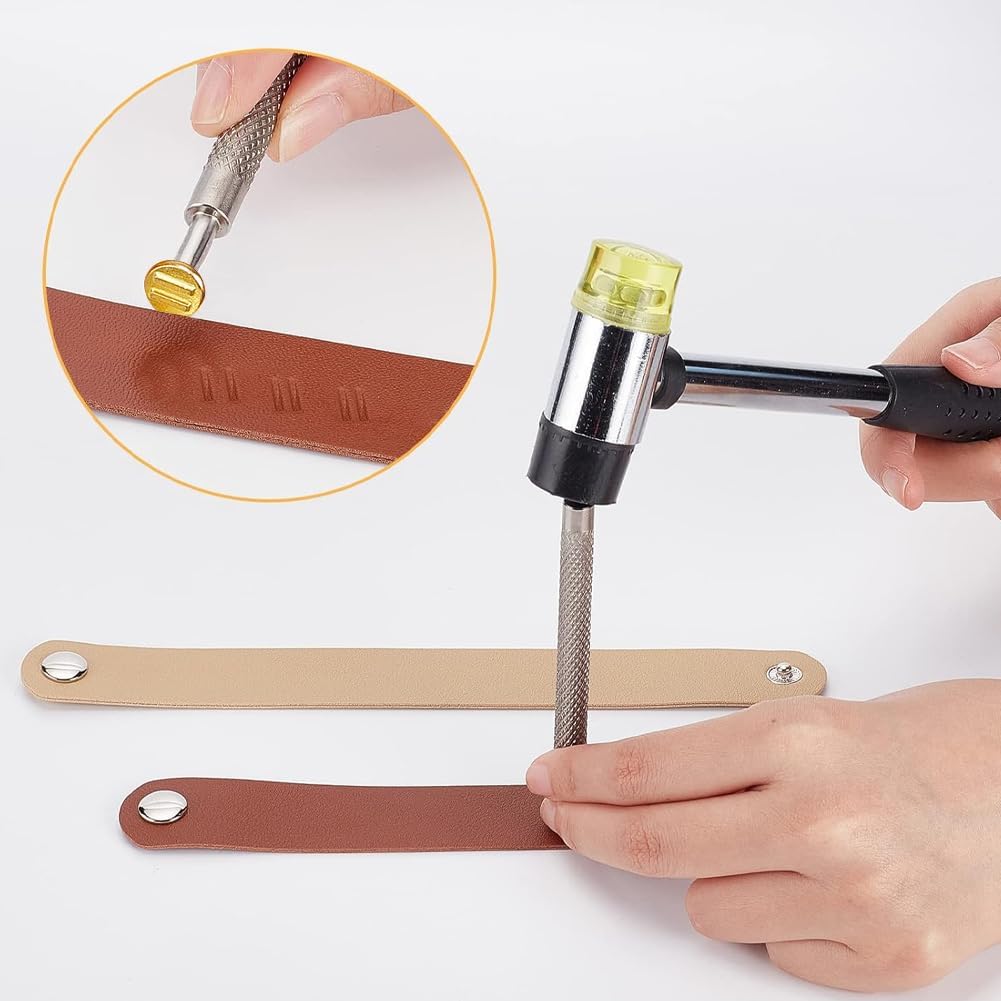 GORGECRAFT 26 Stück Holzbrennspitzen Set Goldenes Messing Kupfer Set Zahlensymbol Lötschablone Leder