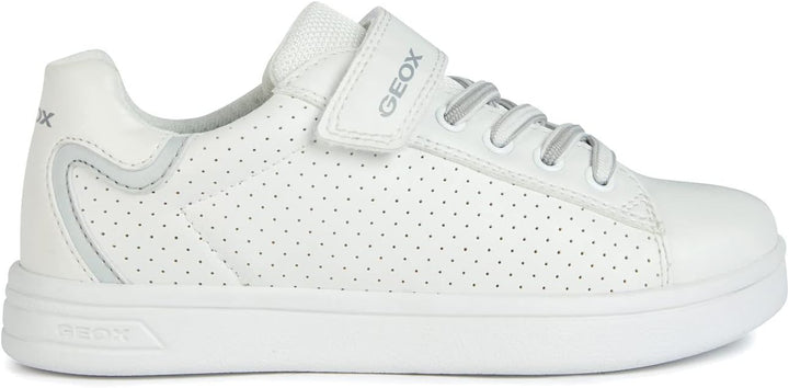 Geox Jungen J Djrock Boy Sneaker 29 EU White Lt Grey, 29 EU White Lt Grey