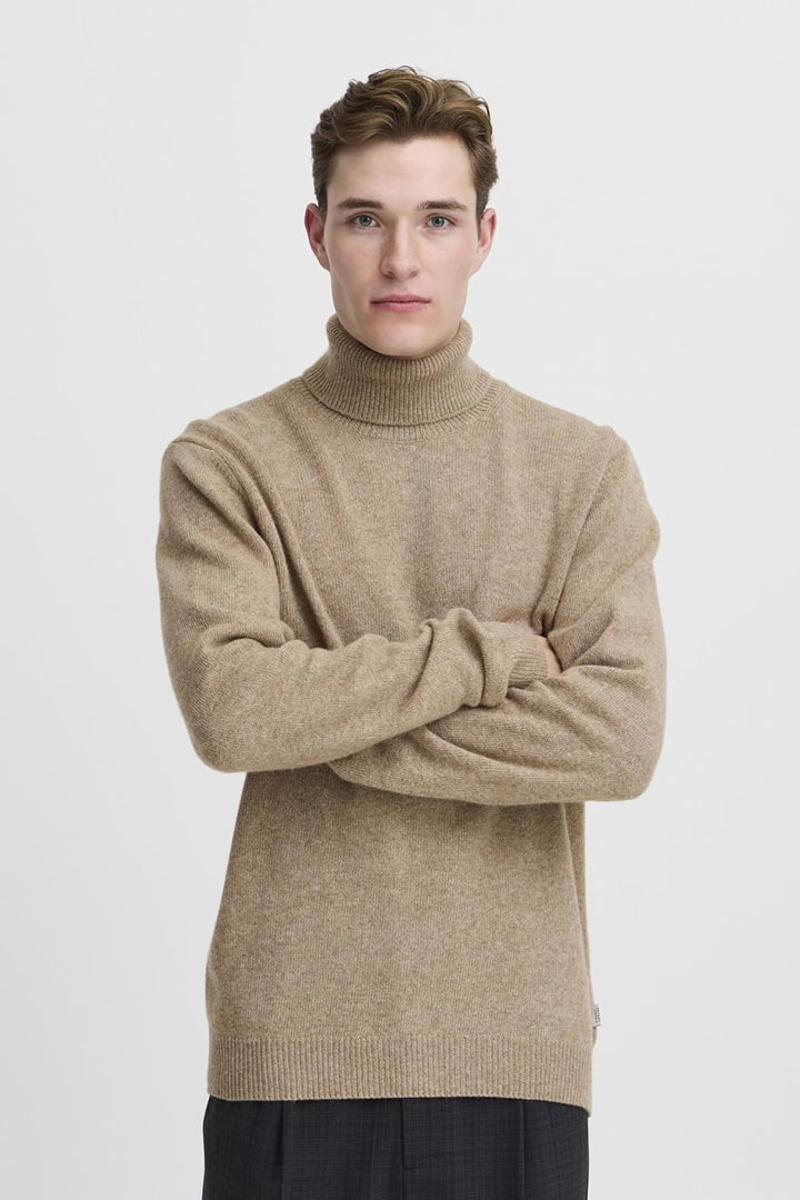 CASUAL FRIDAY CFKarl Herren Rollkragenpullover Strickpullover Feinstrick Pullover mit Rollkragen S 1