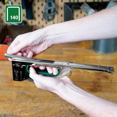 Rapid Handtacker R14, Tacker für Holz und Folien, Kompakt, Komplett aus Stahl, für Klammern Typ 140,