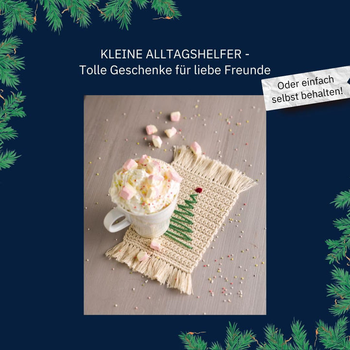 Häkel Christmas. Das Adventskalenderbuch: 24 praktische Häkelhelfer für das ganze Jahr, Taschenbuch