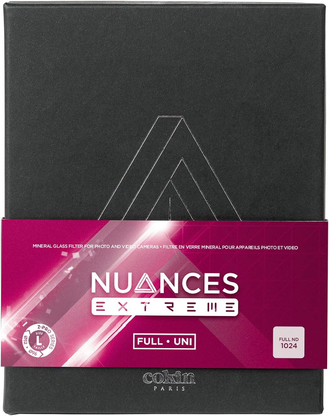 COKIN NUANCES Extreme Neutralgrau ND1024-10 f-Stops - widerstandsfähiges Mineralglas - L (Z-pro Seri