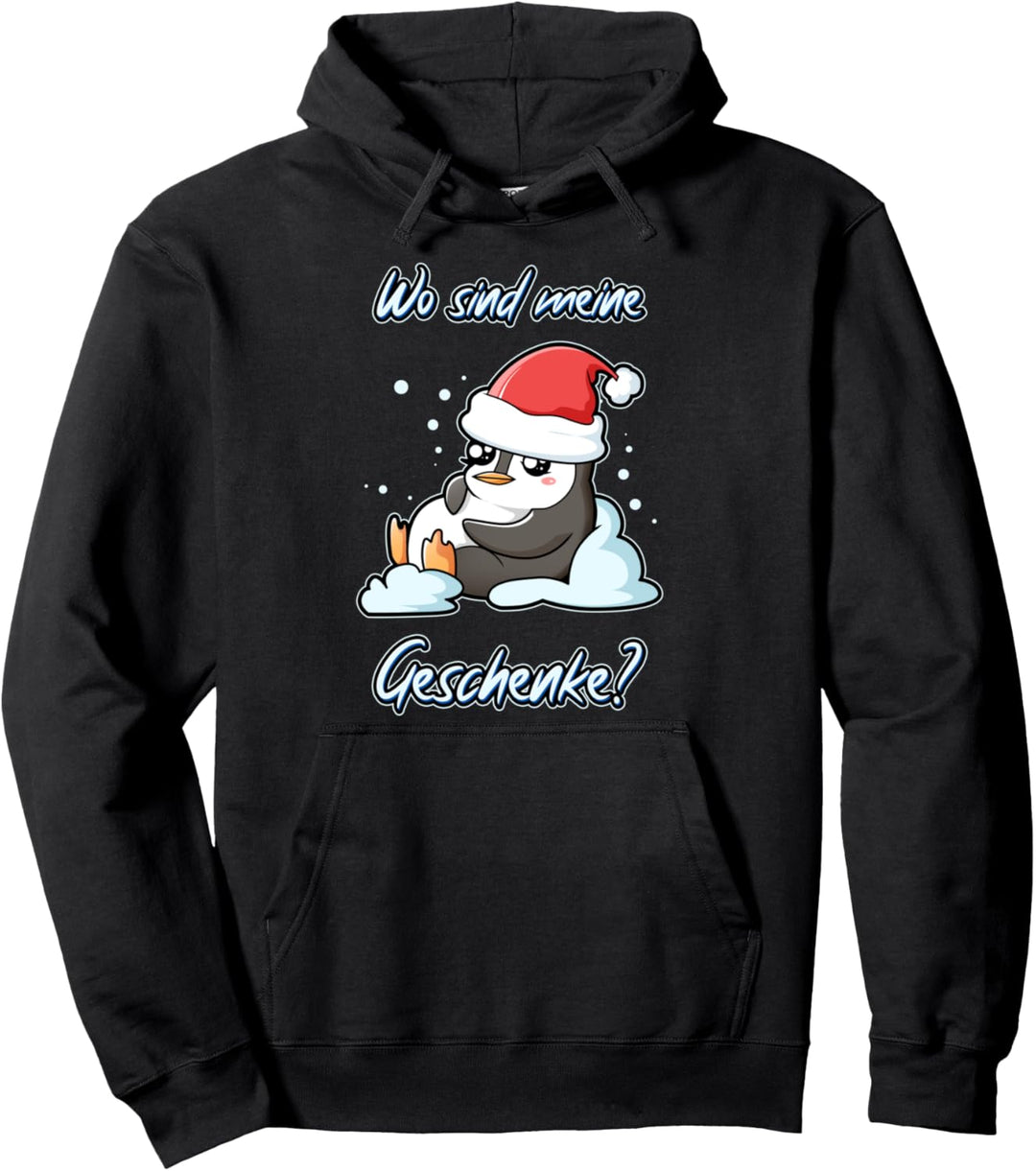 Christmas Pinguin Lustiges Xmas süsser Pinguin Weihnachten Pullover Hoodie