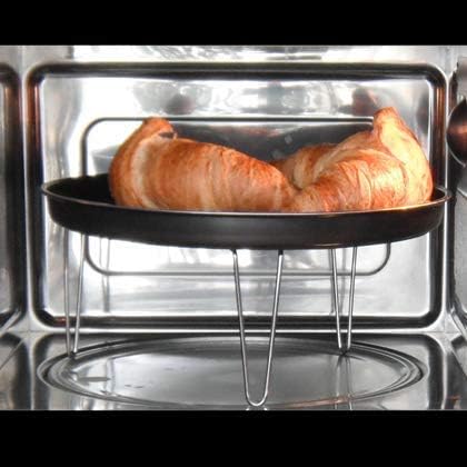 Kaiser EM 2545 AD Einbau Multifunktions Mikrowelle,Schwarz Glas,25L,Heissluft Grill,21 Funktionen,Mi