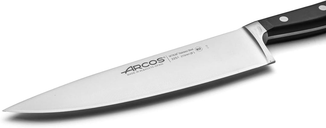 Arcos Opera - Kochmesser - NITRUM geschmiedetem Edelstahl 210 mm - HandGriff Polyoxymethylen (POM) F