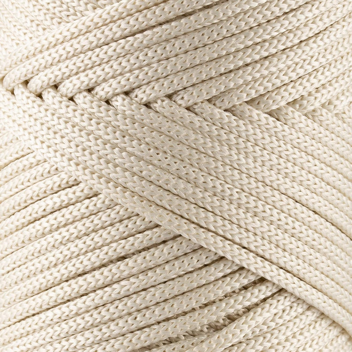 Sensy Premium 3 mm 120 Meter Polyester-Seil, 100% Polypropylen-Kordel, Makramee-Kordel, 3 mm Häkelta