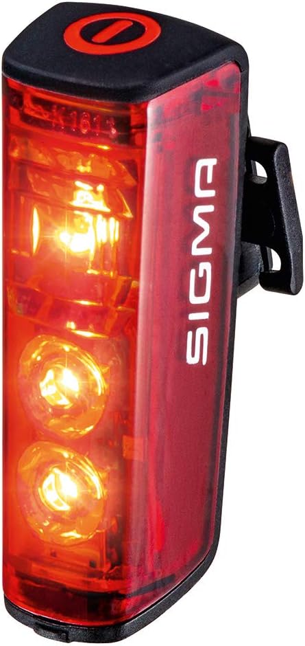 SIGMA SPORT - Blaze | LED Fahrradlicht | StVZO zugelassenes, akkubetriebenes Rücklicht mit Bremslich