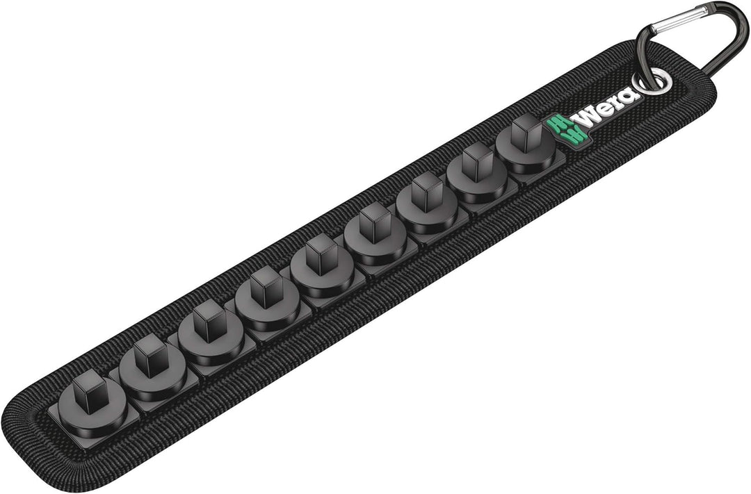 Wera 05004525001 Belt A Deep 1, Steckschlüsseleinsatz-Satz, 1/4"-Antrieb, 9-teilig