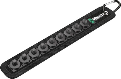 Wera 05003884001 Belt A Imperial 1 Zyklop Bitnuss-Satz Innensechskant, mit Haltefunktion, 1/4"-Antri