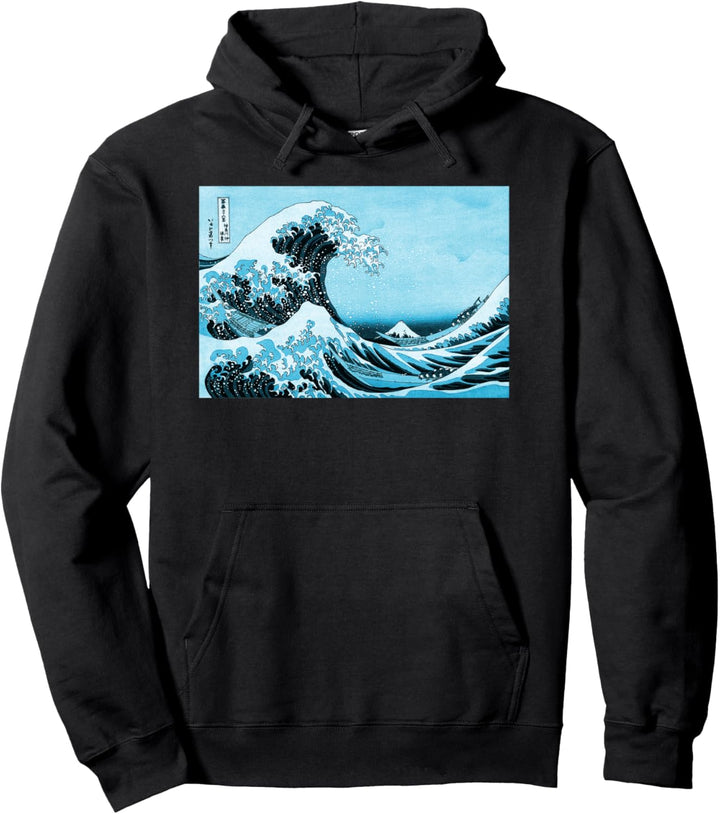 Berühmte Japanische Kunst "Grosse Welle" Hokusai Stilvoll Pullover Hoodie
