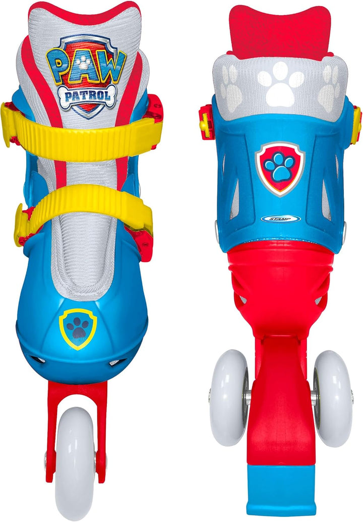 Rollers TRISKATES Einstellbar 2 in 1 PAW PATROL 27 - 30 BLUE, PAW PATROL 27 - 30 BLUE