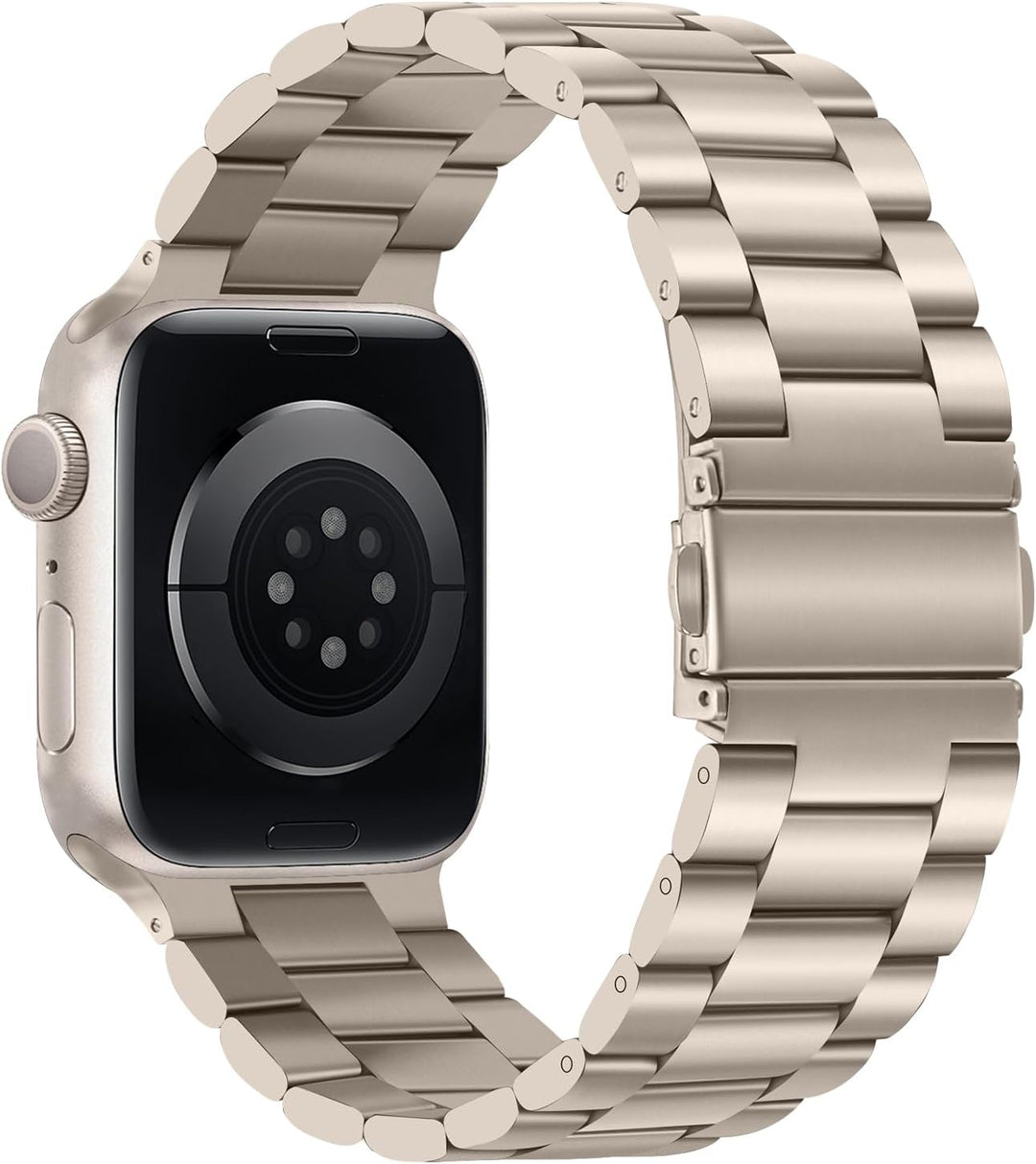 Tasikar Armband Kompatibel mit Apple Watch Armband 49mm 45mm 44mm 42mm Prämie Edelstahl Metall Ersat