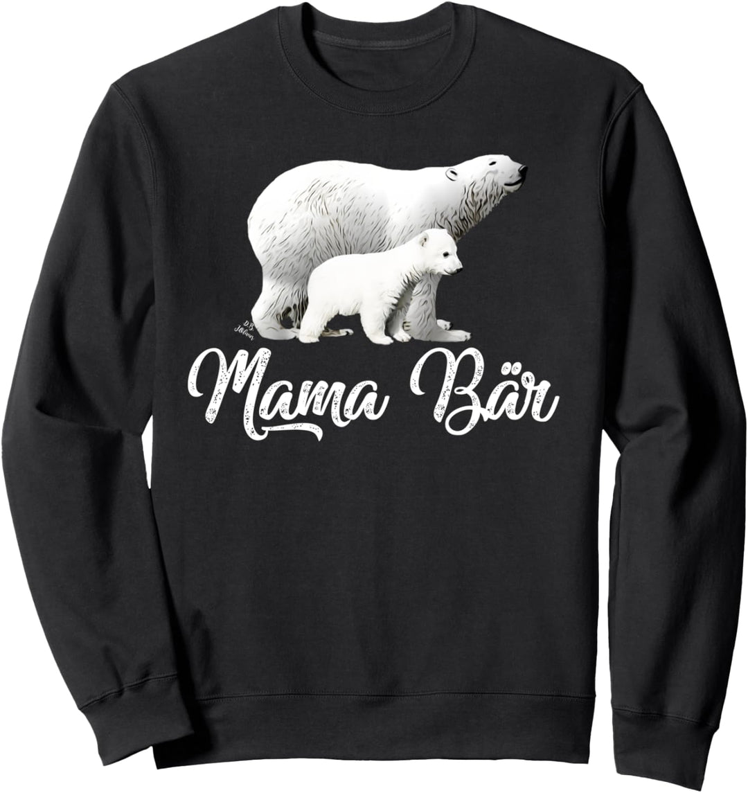 Mama Bär - süsses Bären Oberteil Geschenkidee Frauen Partner Sweatshirt