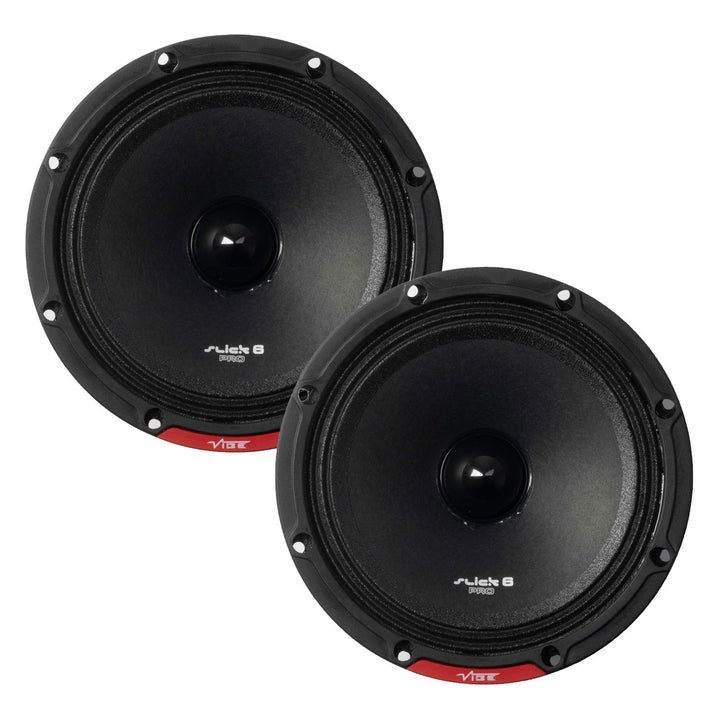 Vibe Audio Slick Pro Audio 6.6" Mitteltöner-Lautsprecher 125/275 W (RMS/MAX), 16,7 cm, 1 Paar, SLICK