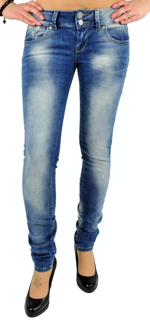 LTB Jeans - Damen - Molly - Low Waist - Slim Fit Jeans - Hosen 33W / 32L Maison Wash, 33W / 32L Mais