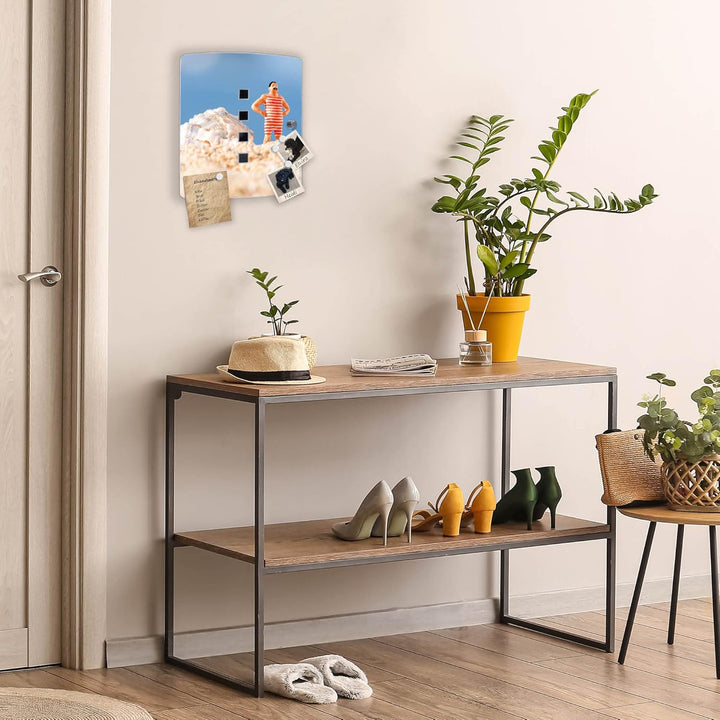 banjado Design Schlüsselkasten aus Edelstahl für 10 Schlüssel/Schlüsselschrank zur Schlüssel Aufbewa