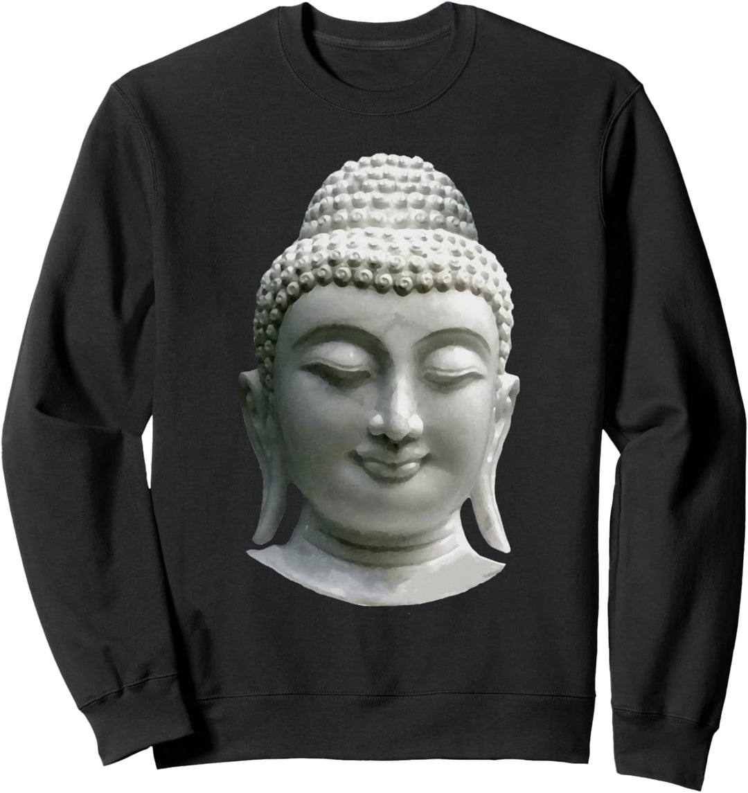 Buddha Siddhartha Gautama Grafik Mode für Heeren und Damen Sweatshirt