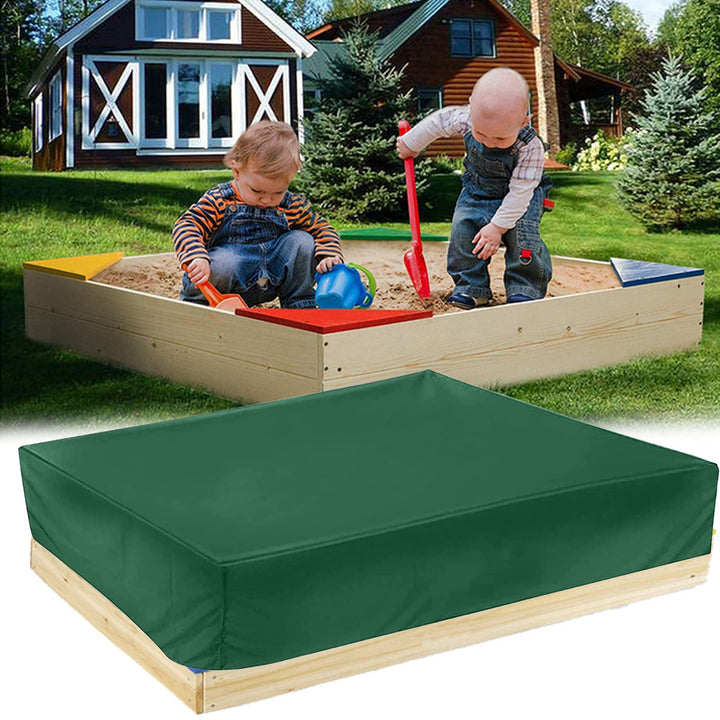 Sandkasten Abdeckung Wasserdicht 210D Oxford-Stoff Abdeckung Sandkasten Staubdicht Abdeckplane Sandk