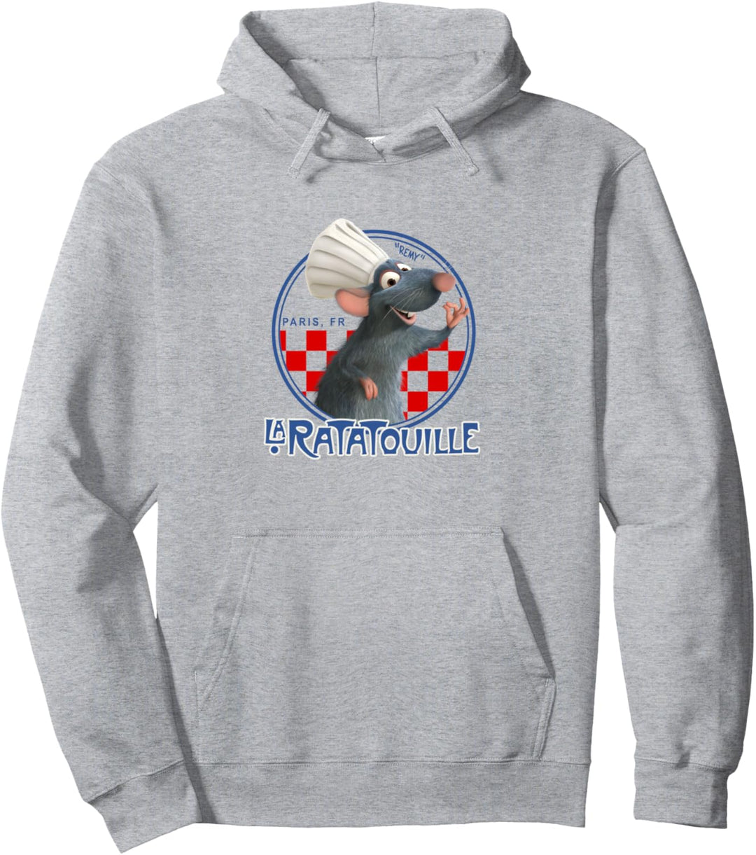 Disney Pixar Ratatouille Remy Chef Hat Portrait Pullover Hoodie