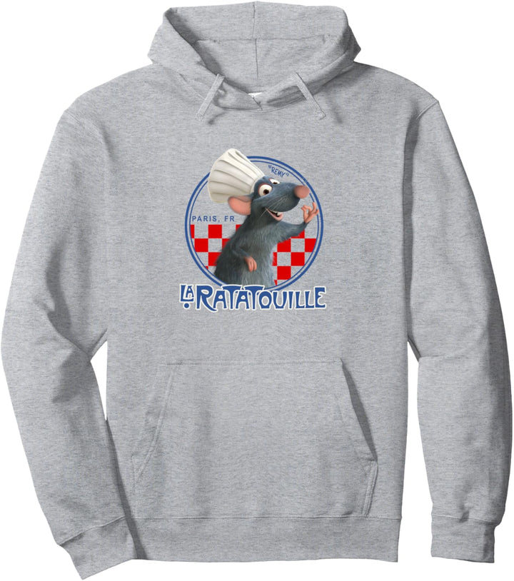 Disney Pixar Ratatouille Remy Chef Hat Portrait Pullover Hoodie