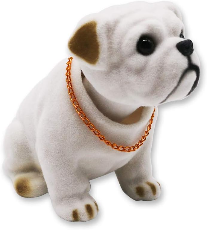 MonLiya Nette Nicken Schütteln Kopf Hund Verzierungen Wackelhund Auto-Innendekoration Ornament Statu